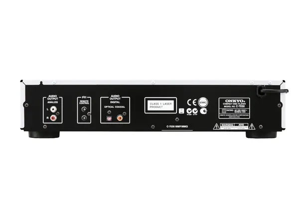 Onkyo C-7030 CD-spiller - Sort cd spiller, VLSC-støyred. 